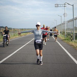 Race photo from KEDIRI HALF MARATHON 2026