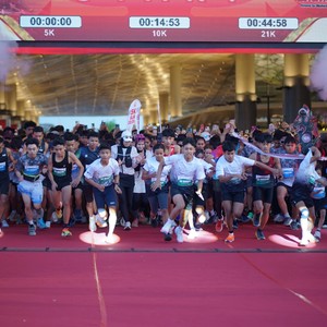 Race photo from KEDIRI HALF MARATHON 2026