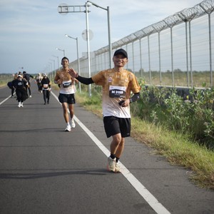 Race photo from KEDIRI HALF MARATHON 2026