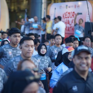 Race photo from KEDIRI HALF MARATHON 2026