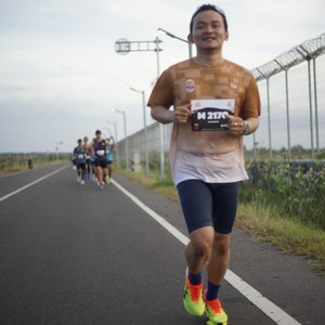 Race photo from KEDIRI HALF MARATHON 2026