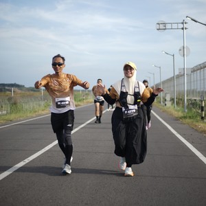 Race photo from KEDIRI HALF MARATHON 2026