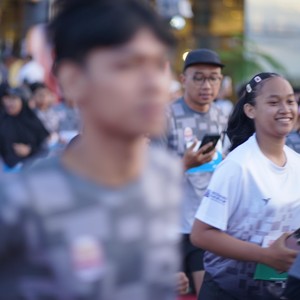 Race photo from KEDIRI HALF MARATHON 2026