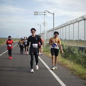 Race photo from KEDIRI HALF MARATHON 2026