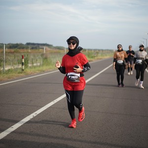 Race photo from KEDIRI HALF MARATHON 2026
