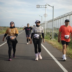 Race photo from KEDIRI HALF MARATHON 2026