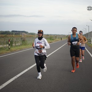 Race photo from KEDIRI HALF MARATHON 2026