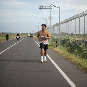 Race photo from KEDIRI HALF MARATHON 2026