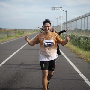Race photo from KEDIRI HALF MARATHON 2026