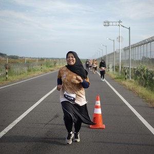 Race photo from KEDIRI HALF MARATHON 2026