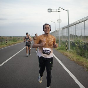 Race photo from KEDIRI HALF MARATHON 2026