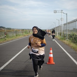 Race photo from KEDIRI HALF MARATHON 2026