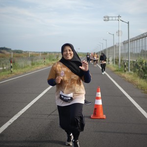Race photo from KEDIRI HALF MARATHON 2026
