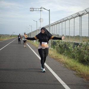 Race photo from KEDIRI HALF MARATHON 2026