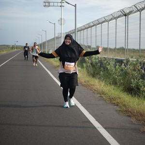 Race photo from KEDIRI HALF MARATHON 2026