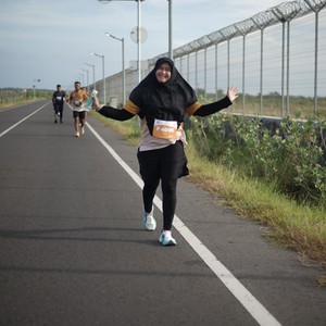 Race photo from KEDIRI HALF MARATHON 2026