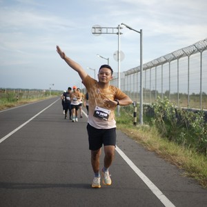Race photo from KEDIRI HALF MARATHON 2026