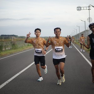 Race photo from KEDIRI HALF MARATHON 2026