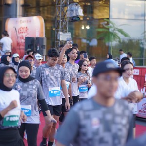 Race photo from KEDIRI HALF MARATHON 2026