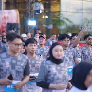 Race photo from KEDIRI HALF MARATHON 2026