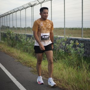 Race photo from KEDIRI HALF MARATHON 2026