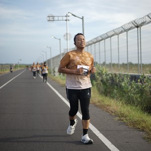 Race photo from KEDIRI HALF MARATHON 2026