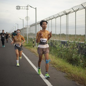 Race photo from KEDIRI HALF MARATHON 2026