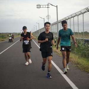 Race photo from KEDIRI HALF MARATHON 2026