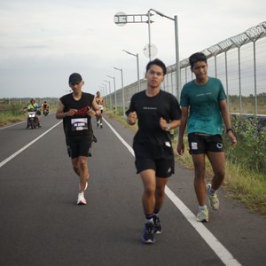Race photo from KEDIRI HALF MARATHON 2026