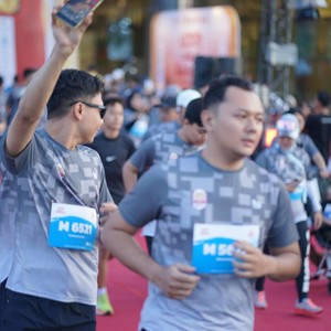 Race photo from KEDIRI HALF MARATHON 2026