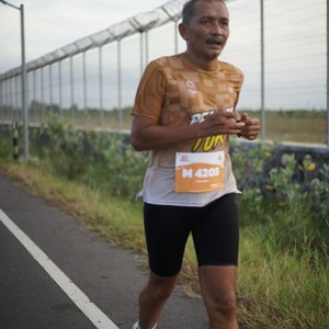 Race photo from KEDIRI HALF MARATHON 2026