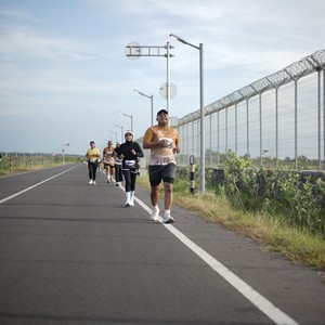 Race photo from KEDIRI HALF MARATHON 2026