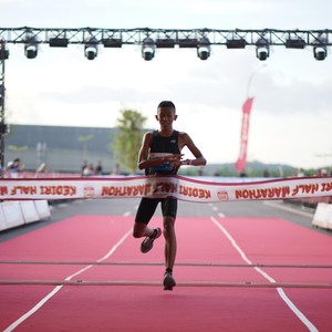 Race photo from KEDIRI HALF MARATHON 2026