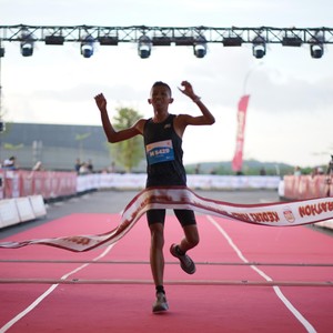 Race photo from KEDIRI HALF MARATHON 2026