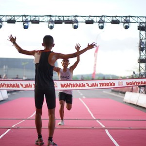 Race photo from KEDIRI HALF MARATHON 2026