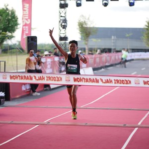 Race photo from KEDIRI HALF MARATHON 2026