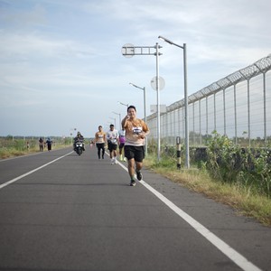 Race photo from KEDIRI HALF MARATHON 2026