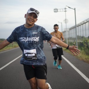Race photo from KEDIRI HALF MARATHON 2026