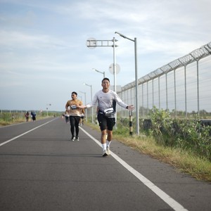 Race photo from KEDIRI HALF MARATHON 2026