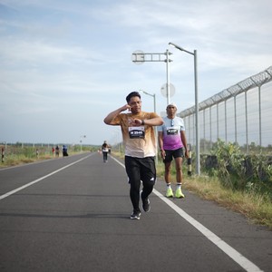 Race photo from KEDIRI HALF MARATHON 2026
