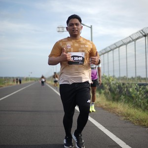 Race photo from KEDIRI HALF MARATHON 2026