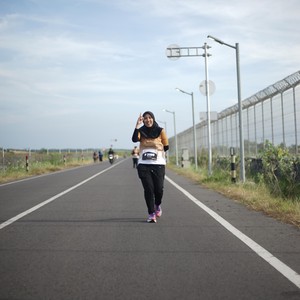 Race photo from KEDIRI HALF MARATHON 2026