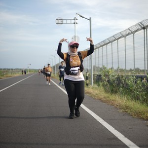 Race photo from KEDIRI HALF MARATHON 2026