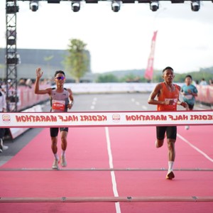 Race photo from KEDIRI HALF MARATHON 2026