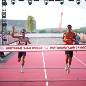 Race photo from KEDIRI HALF MARATHON 2026