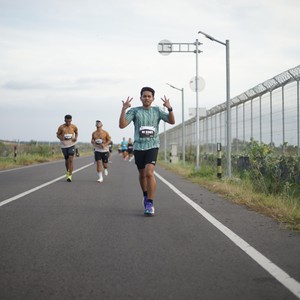 Race photo from KEDIRI HALF MARATHON 2026