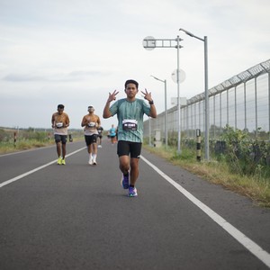 Race photo from KEDIRI HALF MARATHON 2026
