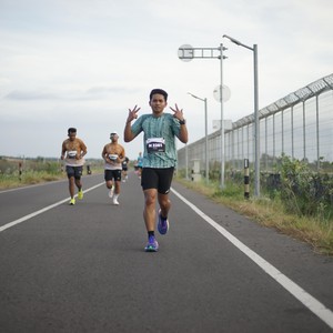 Race photo from KEDIRI HALF MARATHON 2026