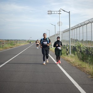 Race photo from KEDIRI HALF MARATHON 2026