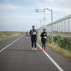 Race photo from KEDIRI HALF MARATHON 2026